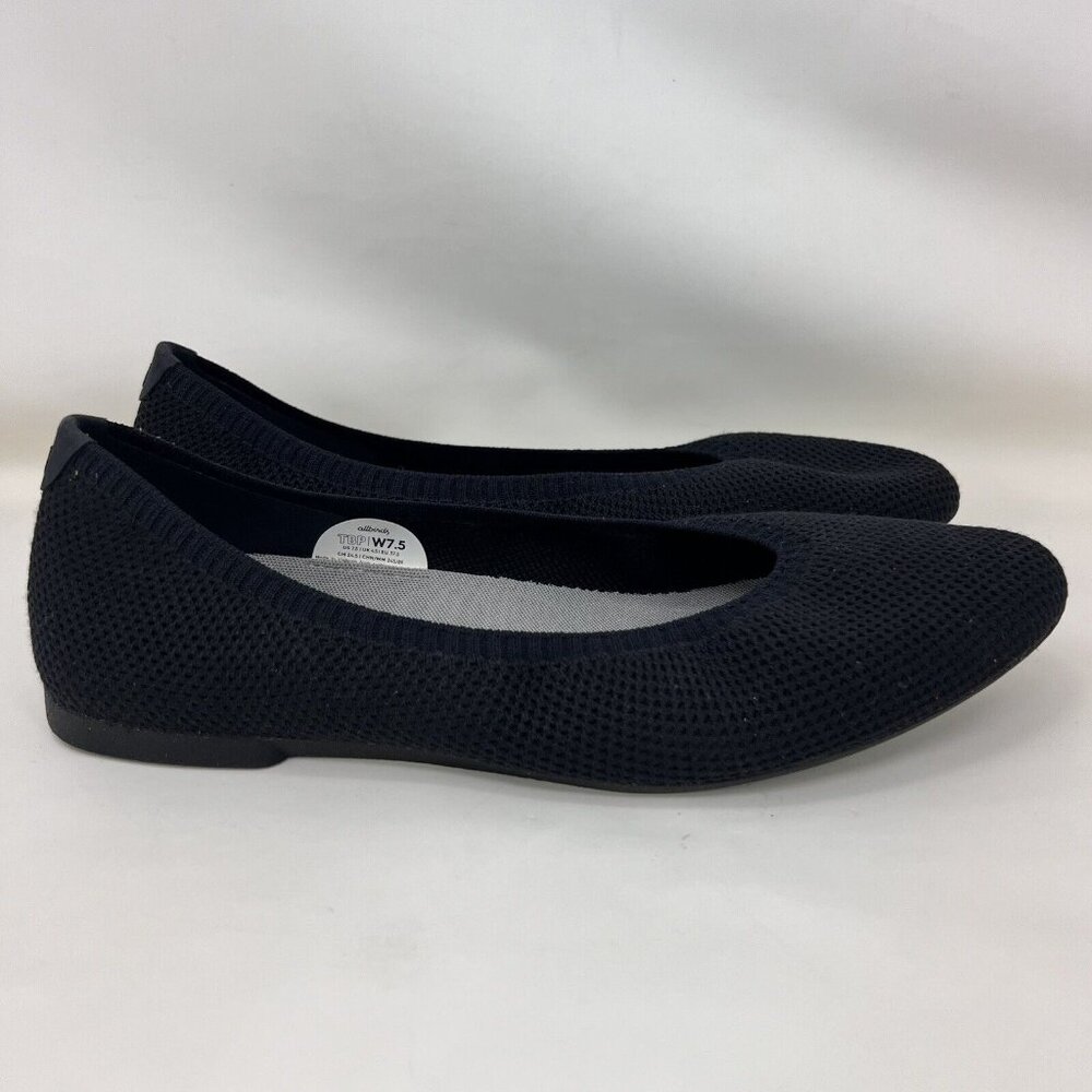 Allbirds Tree Breezers Comfort Flats Shoes Black Women’s Size 7.5